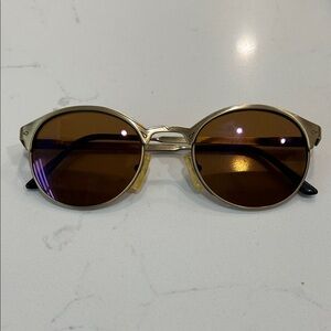 Revo Gold Frame Sunglasses